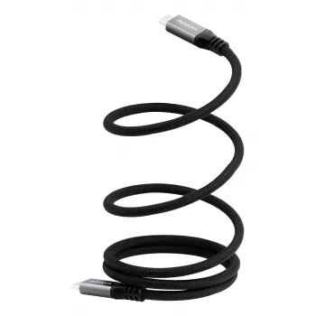 Καλώδιο δεδομένων USB C σε USB C ADATA CACCU3-100W-100AN-BK — USB 3.2 Gen 2 (10 Gbit/s), 1 m, μαύρο