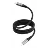 Καλώδιο δεδομένων USB C σε USB C ADATA CACCU3-100W-100AN-BK — USB 3.2 Gen 2 (10 Gbit/s), 1 m, μαύρο