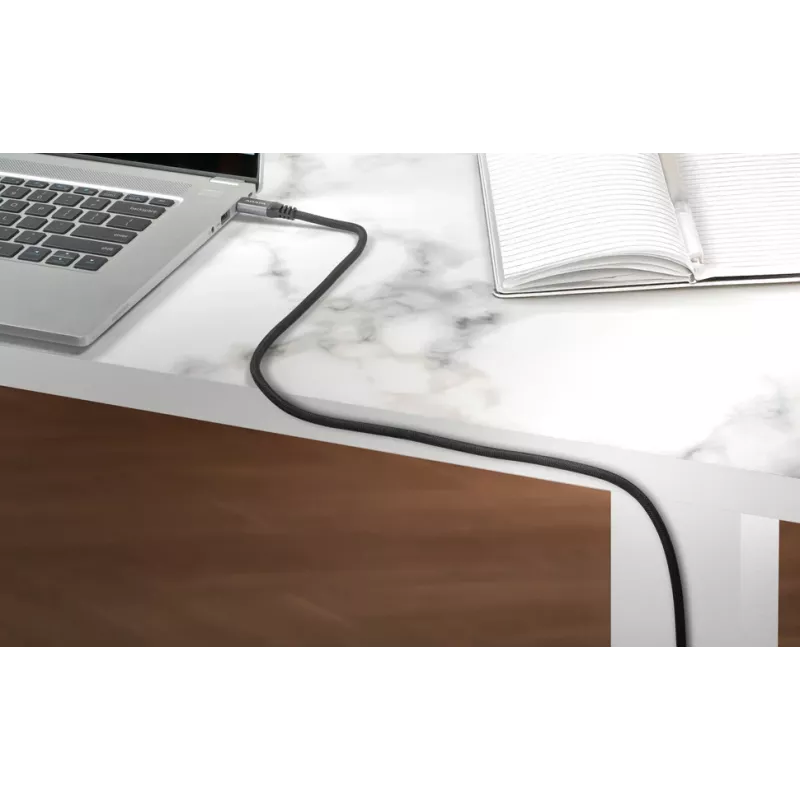 Καλώδιο δεδομένων USB C σε USB C ADATA CACCU3-100W-100AN-BK — USB 3.2 Gen 2 (10 Gbit/s), 1 m, μαύρο