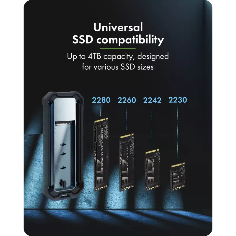 Αξεσουάρ: icybox IB-1827MCP-C31 M.2 NVMe και SATA Dual-Bay adapter