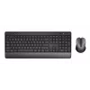 Trust Trezo πληκτρολόγιο ποντίκι με Universal RF Wireless QWERTY US English μαύρο