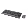 Trust Trezo πληκτρολόγιο ποντίκι με Universal RF Wireless QWERTY US English μαύρο