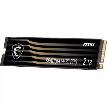 MSI Spatium M480 PRO PCIE 4.0 NVME M.2 2TB εσωτερικός Solid-State-Drive PCI Express 4.0 3D NAND