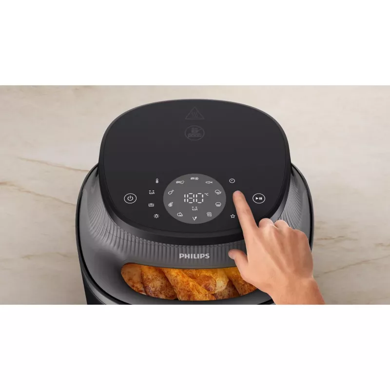 Philips Series 3000 NA342/00 φριτέζα αέρος, 2000 W, μαύρη