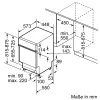 Bosch Serie 6 SPI6EMS21E Πλυντήριο πιάτων Ημιενσωματωμένο 10 σερβίτσια
