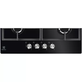 Electrolux KGG6426K μαύρο εντοιχιζόμενη 56 cm υγραέριο 4 εστίες