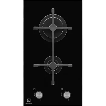 Electrolux EGC3322NVK μαύρο εντοιχιζόμενη υγραέριο 2 εστίες