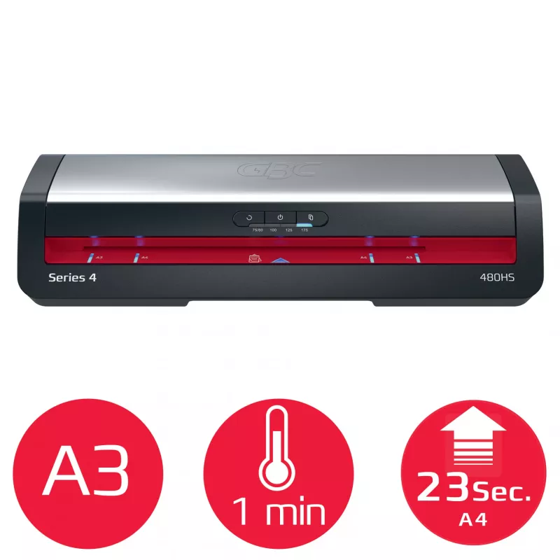 Πλαστικοποιητής gbc 480HS A3 — Θερμός πλαστικοποιητής για έγγραφα έως A3