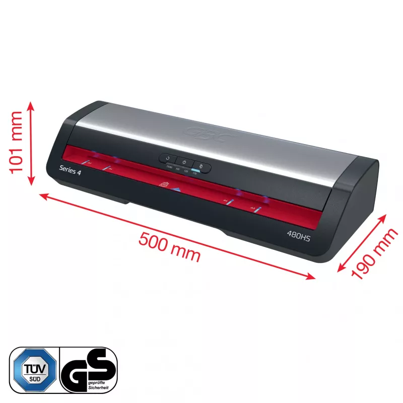 Πλαστικοποιητής gbc 480HS A3 — Θερμός πλαστικοποιητής για έγγραφα έως A3
