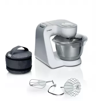 Κουζινομηχανή Bosch Serie 4 MUM58200 — 1000 W, 3,9 L μπολ ανοξείδωτου χάλυβα, λευκό