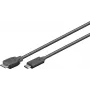 Microconnect USB3.1CAMIB3.01 Καλώδιο USB USB 3.2 Gen 1 (3.1 Gen 1) 1 m USB-C σε Micro-USB-B Μαύρο
