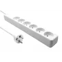 Microconnect MC-GRU0603DKW Προέκταση ρεύματος 3 m 6 έξοδοι AC Εσωτερικού χώρου Λευκό