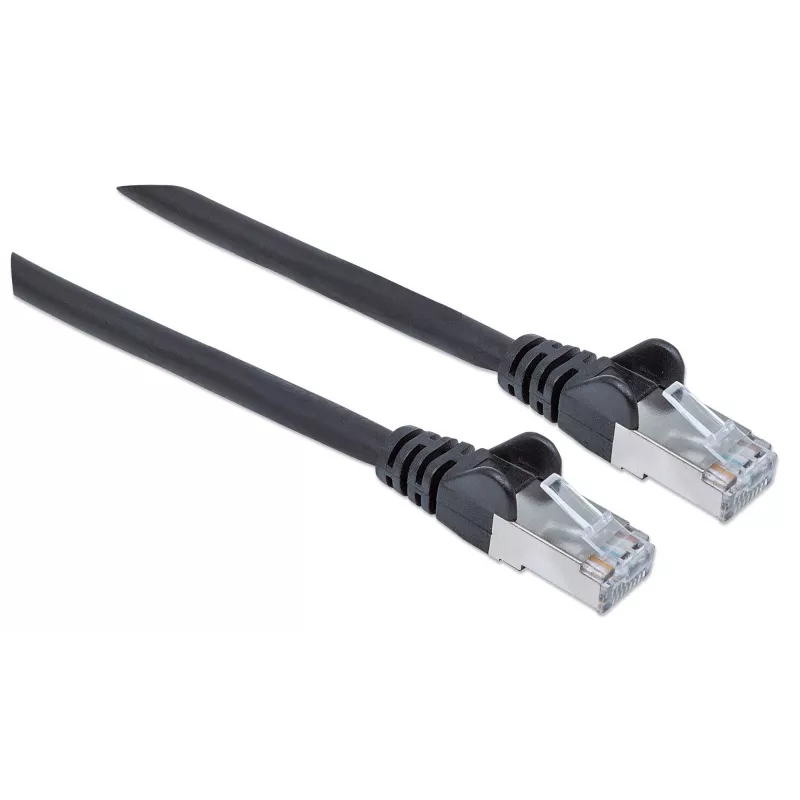 Καλώδιο δικτύου Intellinet Cat6A RJ45 1,5 m Μαύρο