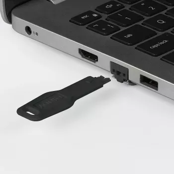 Portblocker Lindy RJ-45 (συσκευασία 20 τεμ.) – μαύρο, ABS, 20×74,5×5,9 mm