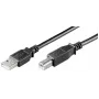 Καλώδιο Microconnect USBAB3B-LSZH USB USB 2.0 3 m USB A USB B μαύρο