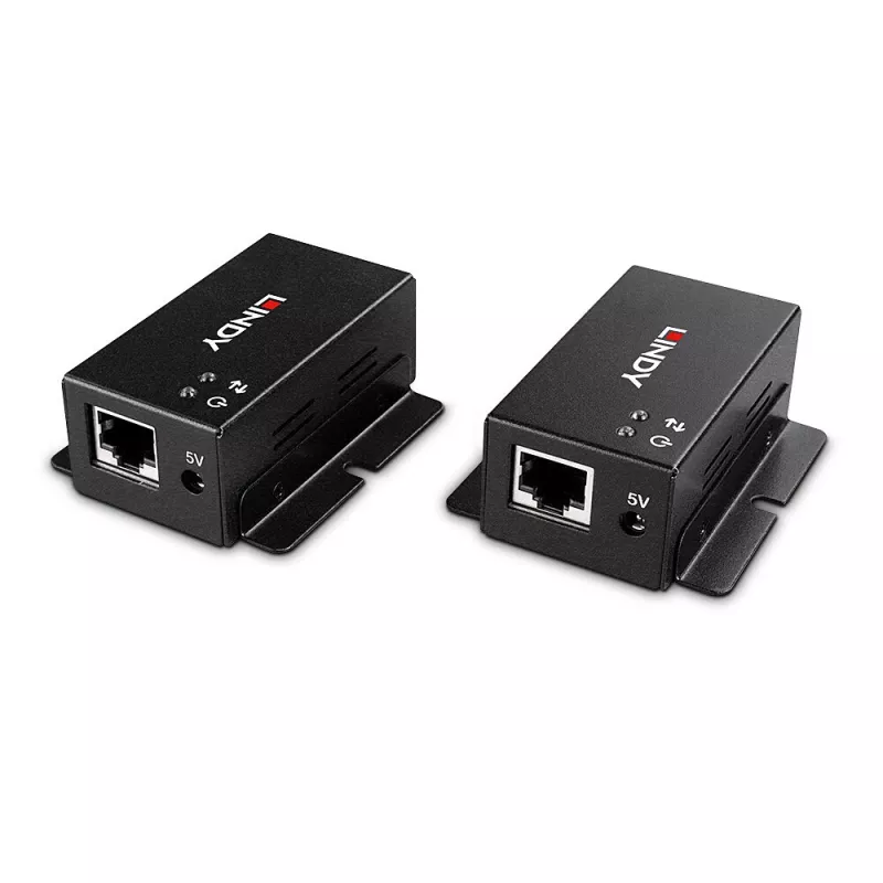 Πομποδέκτης και δέκτης δικτύου Lindy 50m 2 Port USB 2.0 Cat. 6 Extender