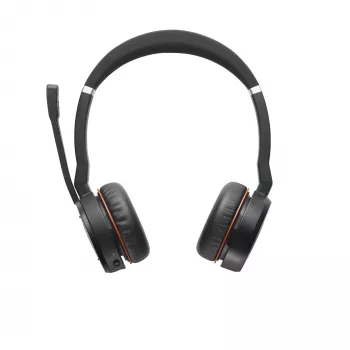 Headset Jabra Evolve 75 SE MS Stereo ενσύρματο ασύρματο Bluetooth εμβέλεια 30m