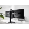 Βάση οθόνης Gembird MS-D2-01 27 ιντσών μαύρη ελεύθερη τοποθέτηση