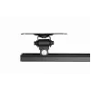 Βάση οθόνης Gembird MS-D2-01 27 ιντσών μαύρη ελεύθερη τοποθέτηση