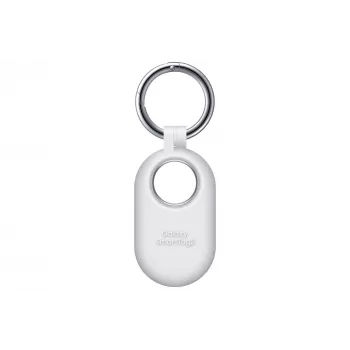 Samsung EF-PT560CWEGWW θήκη σιλικόνης με κρίκο καραμπίνερ για Galaxy SmartTag2, λευκή
