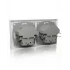 ICY BOX IB-MPS4200W-PD Πρίζα Type F + USB A + USB C λευκή