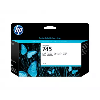 Μελάνι HP 745 - 130 ml - φωτογραφικό μαύρο - Γνήσιο