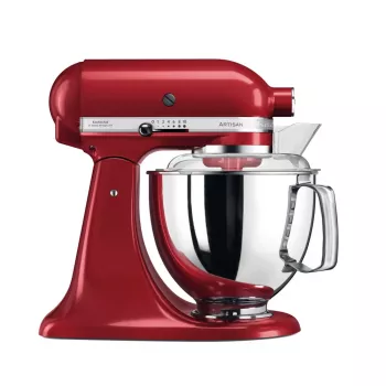 Κουζινομηχανή KitchenAid Artisan 5KSM175PS — 300 W, 4,8 l μπολ ανοξείδωτου χάλυβα, Κόκκινο