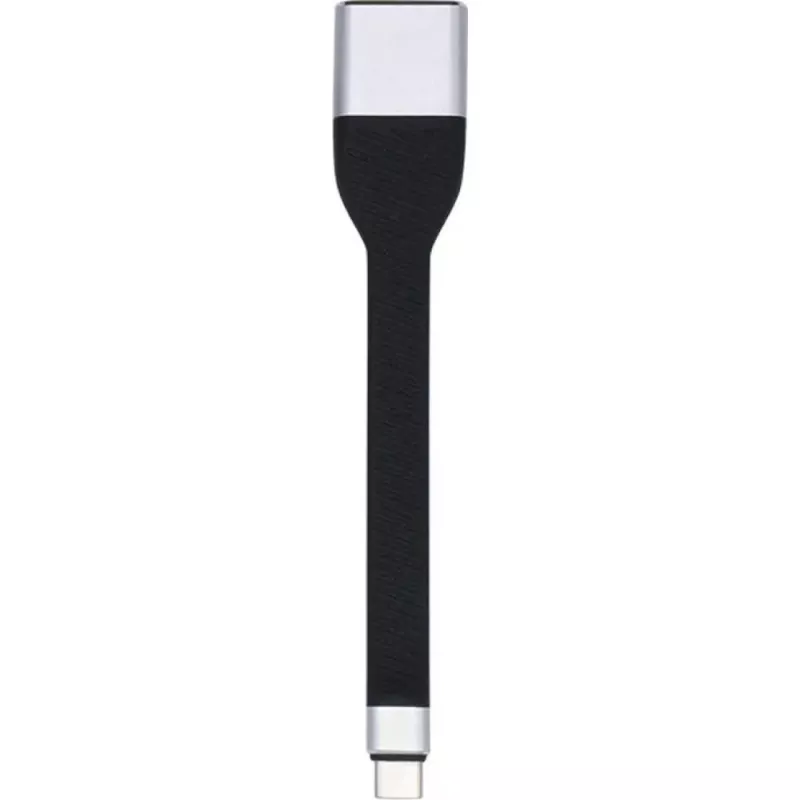 Techly ICOC-USBC-DP12 Καλώδιο-προσαρμογέας βίντεο 0,131 m USB Type-C DisplayPort Μαύρο