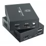 Σετ επέκτασης AV (πομπός & δέκτης) LEVELONE HVE-8111, 3840x2160, Cat6, USB-A/USB-B, DC 12V (2 τεμ.)