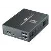 Σετ επέκτασης AV (πομπός & δέκτης) LEVELONE HVE-8111, 3840x2160, Cat6, USB-A/USB-B, DC 12V (2 τεμ.)