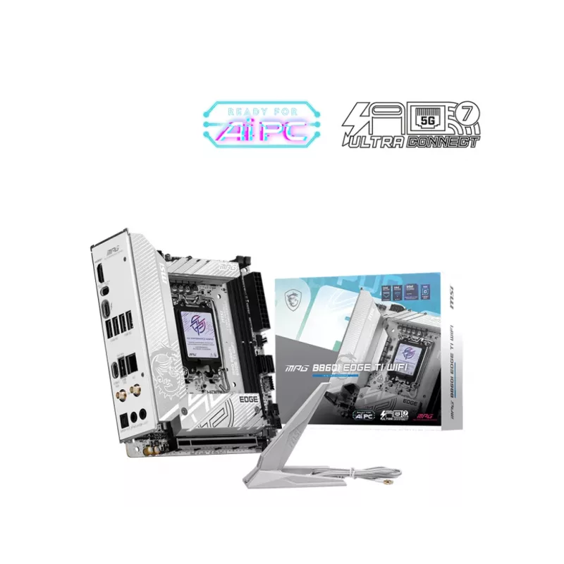 MSI MPG B860I EDGE TI WIFI Μητρική Intel B860 LGA 1851 (Socket V1) Mini-ITX