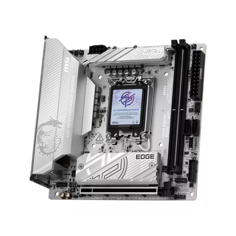 MSI MPG B860I EDGE TI WIFI Μητρική Intel B860 LGA 1851 (Socket V1) Mini-ITX