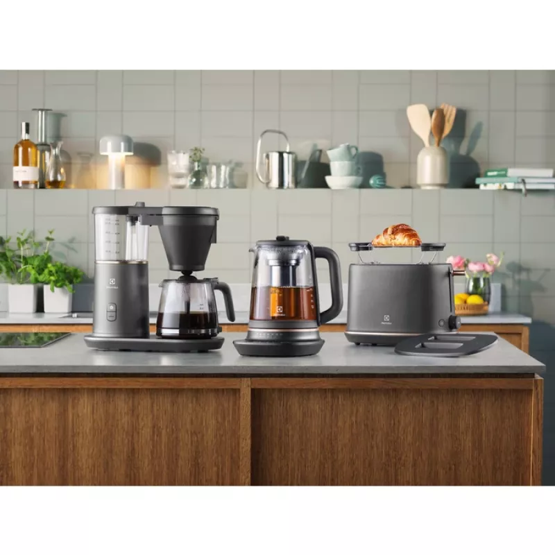 Τοστιέρα Electrolux E7T1-6BP 2 φέτες 980 W Μαύρο