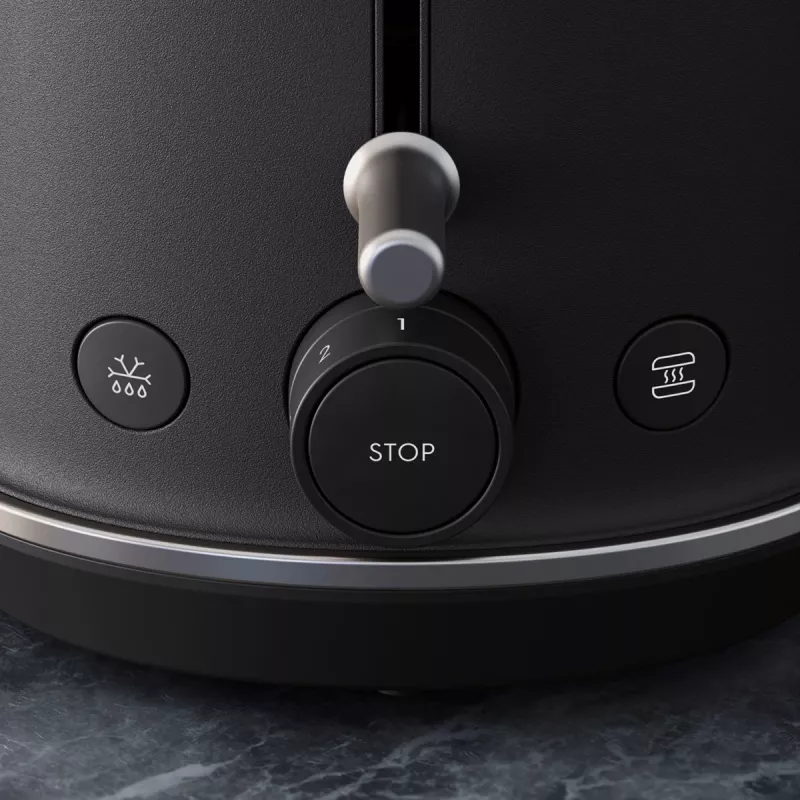 Τοστιέρα Electrolux E7T1-6BP 2 φέτες 980 W Μαύρο