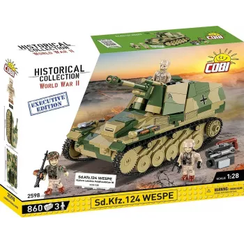 Cobi Τουβλάκια SD.KFZ.124 Wespe Κιτ μοντελοποίησης, 860 τουβλάκια