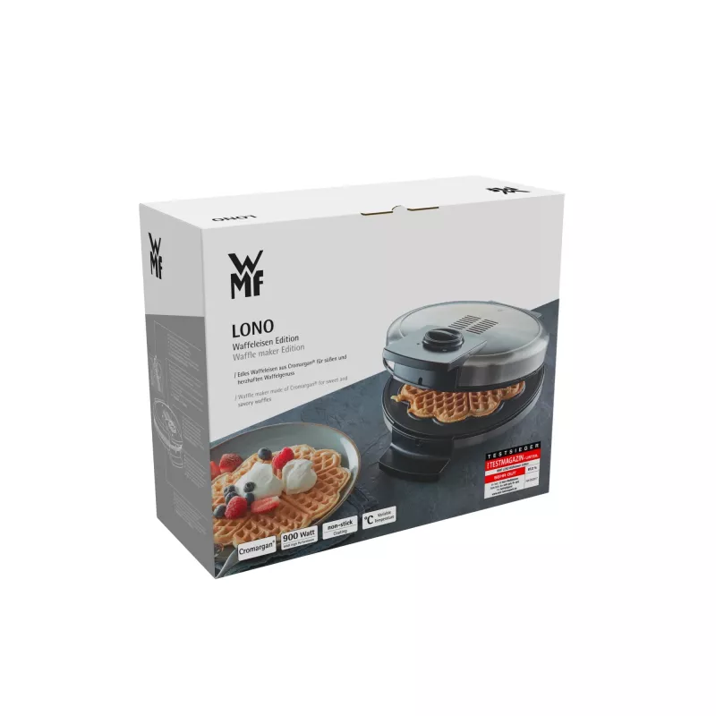 WMF Lono 04.1521.0011 Βάφλας 5 βάφλες 900 W Μαύρο, Χρώμιο