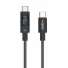 Καλώδιο USB Ansmann 1700-0176 USB 2.0 1,2m USB C Ανθρακί