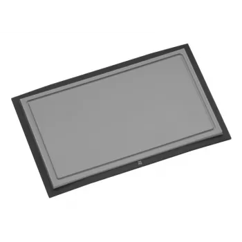 Ξύλο κοπής WMF Touch 32 x 20 cm Πλαστικό Ανοξείδωτο ατσάλι Μαύρο Γκρι