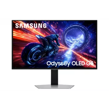 Οθόνη υπολογιστή Samsung G60SF 68,6 cm (27 inch) 2560 x 1440 pixel Quad HD OLED Ασημί