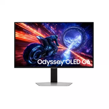 Οθόνη υπολογιστή Samsung G60SF 68,6 cm (27 inch) 2560 x 1440 pixel Quad HD OLED Ασημί