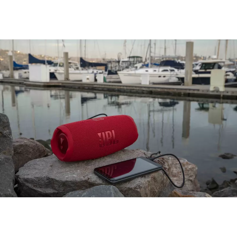 Φορητό στερεοφωνικό ηχείο JBL Charge 5 Μπλε
