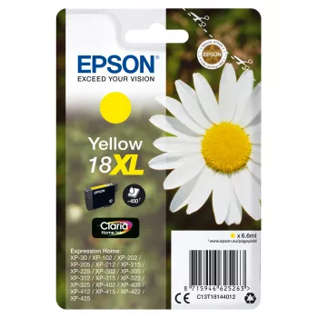 Μελάνι Epson 18XL Κίτρινο 450 σελίδες Blæk C13T18144012