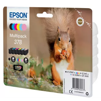 Σετ μελανιών Epson C13T37884010 Μαύρο Κυανό Φωτεινό κυανό Φωτεινό ματζέντα Ματζέντα Κίτρινο
