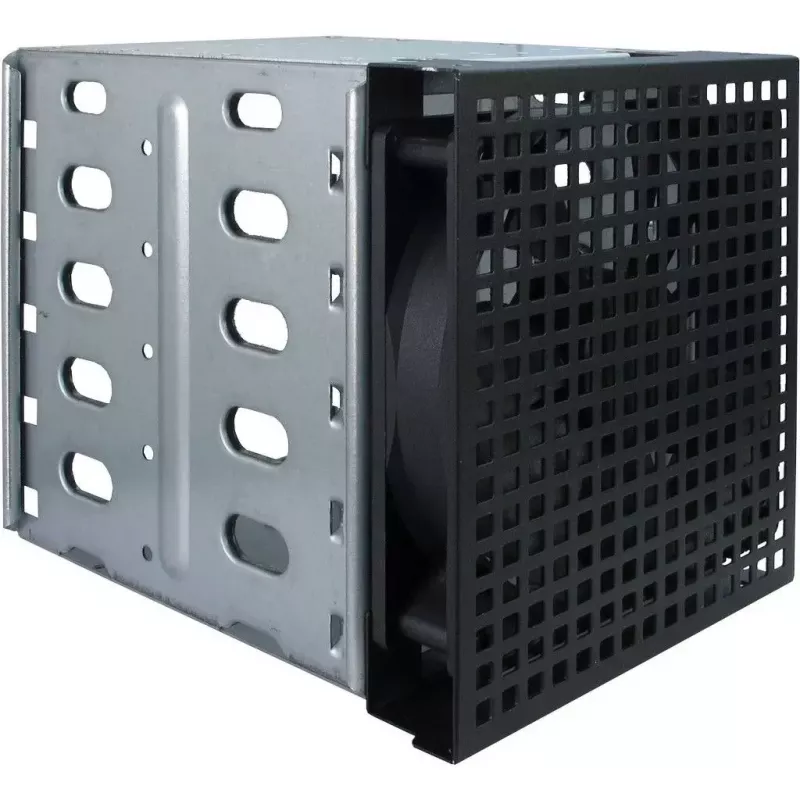 Κουτί διακομιστή Inter-Tech 4U 40240 Rack Μαύρο, Γκρι