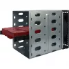 Κουτί διακομιστή Inter-Tech 4U 40240 Rack Μαύρο, Γκρι