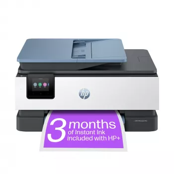 HP OfficeJet Pro 8125e ασύρματος έγχρωμος εκτυπωτής All-in-One, Instant Ink; εκτύπωση διπλής όψης