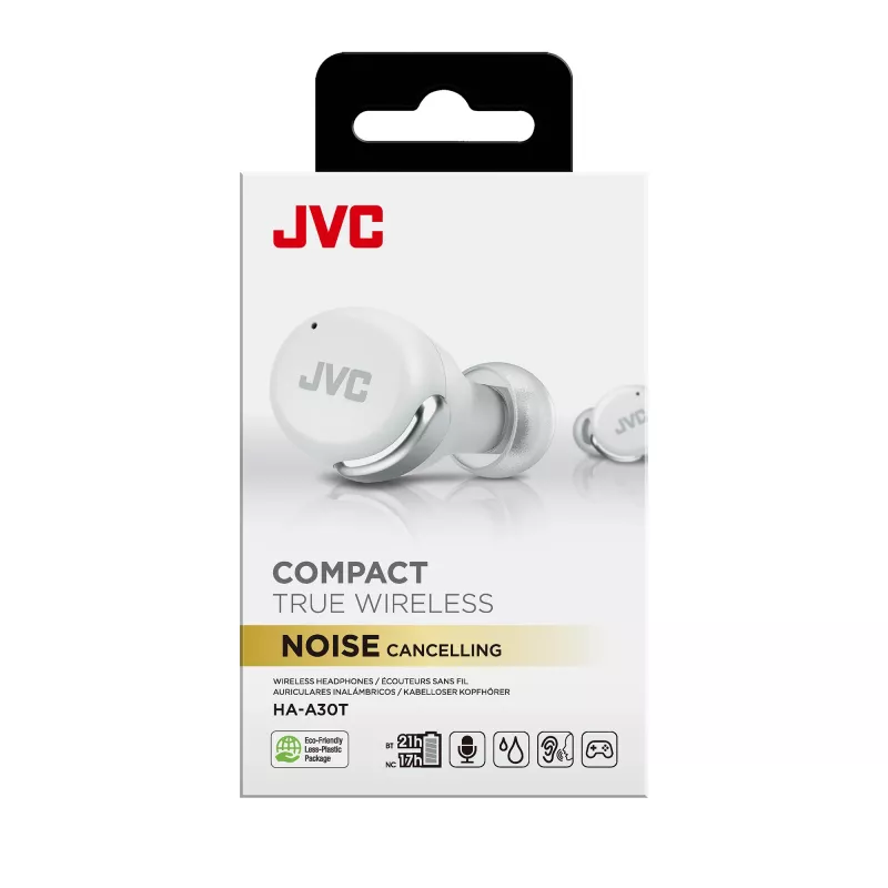 Headset JVC Active Noise Cancelling TWS Λευκό