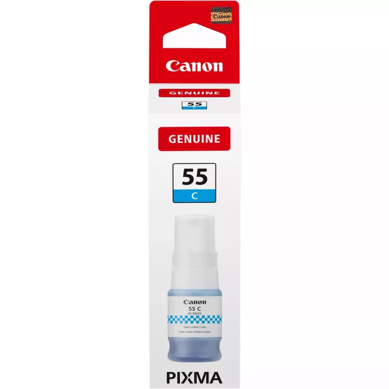 Canon GI-55C Μελανοδοχείο 1 τεμ. Γνήσιο Κυανό