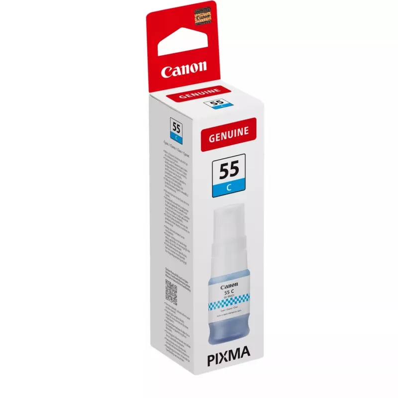 Canon GI-55C Μελανοδοχείο 1 τεμ. Γνήσιο Κυανό