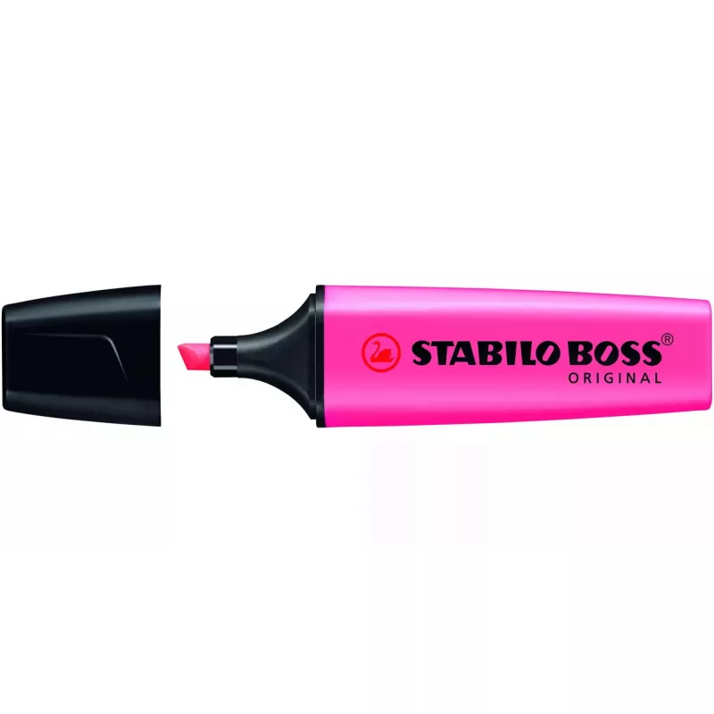 Μαρκαδόρος STABILO BOSS Original Μύτη σφήνας Ροζ